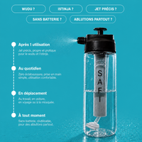 Bouteille d'ablutions 700 ml pour wudu et istinja